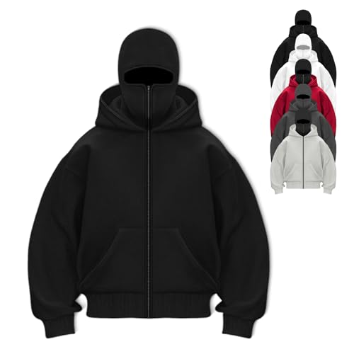 小物 Deuxieme Classe RIB HOODY balaclava Balaclava Hoodie,Balaclava Zip Hoodie, Double Hooded Zip